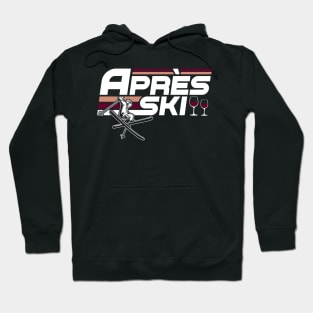 Apres Ski Funny Skiing Winter Hoodie